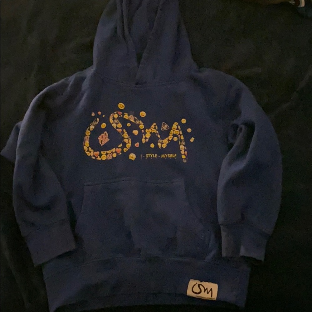 I Style Myself Hoodie with emojis